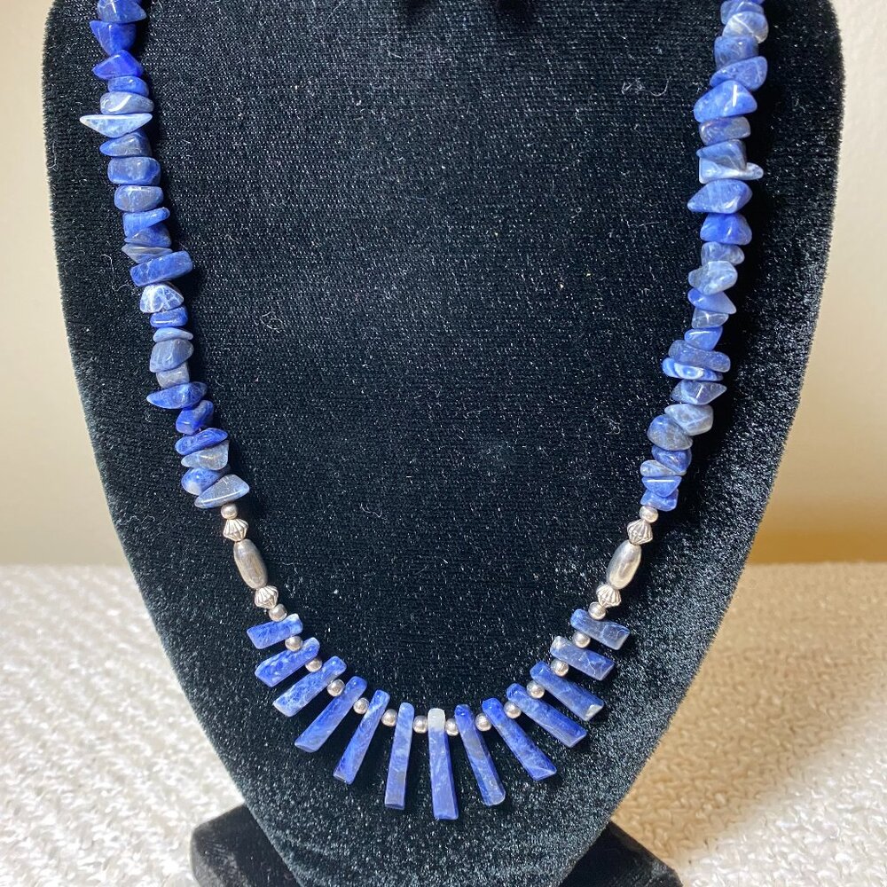Lapis Beaded Necklace